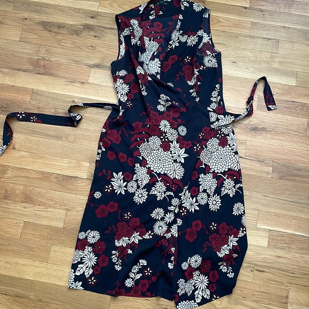 Floral Wrap Dress